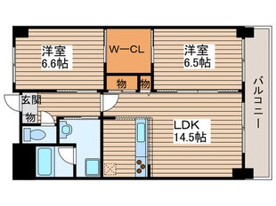 Hill Palace IKAIの物件間取画像